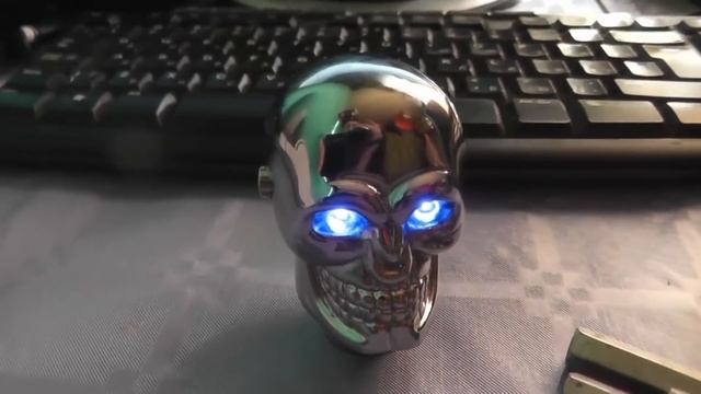 Ручка череп с Aliexpress для КПП смотреть онлайн