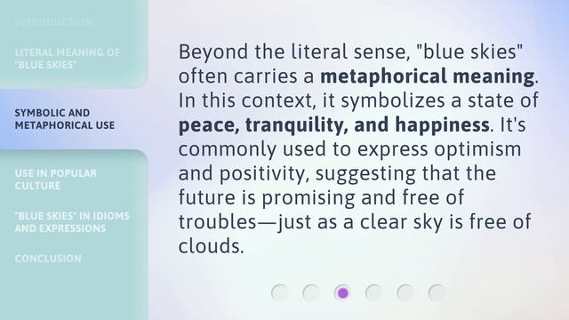 Unlocking the Skies in English: The Meaning of "Blue Skies" смотреть онлайн