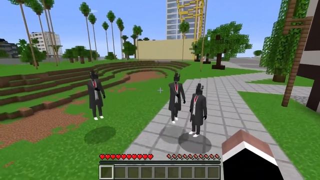 CAMERA WOMAN BECAME TITAN in Minecraft - Animation смотреть онлайн