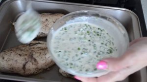 Куриное филе со сливочным соусом