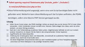 PHP-Fehler bei Strato und deren Gründe