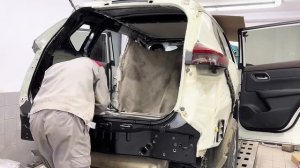 Nissan X-Trail Rear End Restoration [Accident Car Repair]