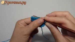 УЗКАЯ обвязка края Зубчики Crochet border КАЙМА КРЮЧКОМ #3