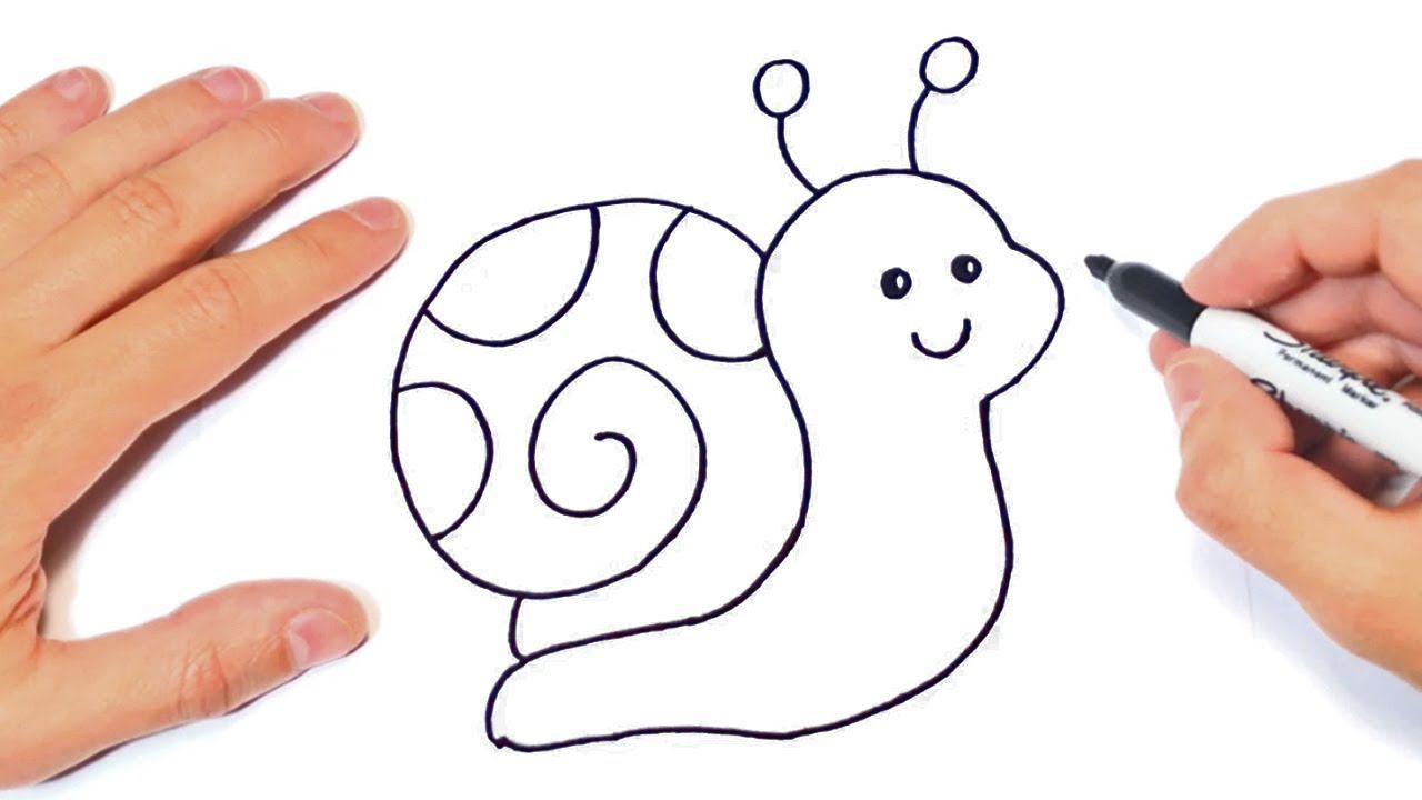 Как нарисовать улитку | How to draw a snail