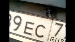 Замена ламп подсветки номера Шевроле Авео т300