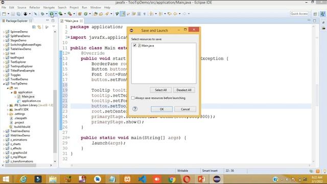JavaFX Tutorial | Tooltip in Javafx смотреть онлайн
