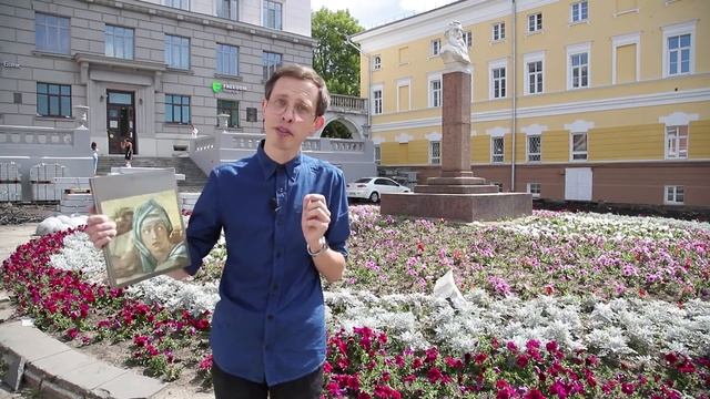 Бюст Минина на площади Минина и Пожарского
