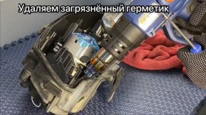 Замена линз Ауди / Audi A5 на столе