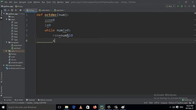 Octal To Decimal In Python || How To Convert Octal To Decimal In Python