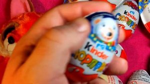 ?NEW Candy's Kinder ASMR lollipops satisfying video relaxing Kinder Joy, Kinder Surprise #39