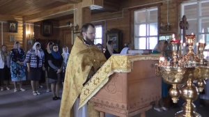 Молебен Пресвятой Богородице 09.07.2017 года .