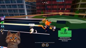 БАНДА НА ВОЕННОМ ВЕРТОЛЕТЕ / Сериал Roblox Mad City #28 / Роблокс Котик Игроман