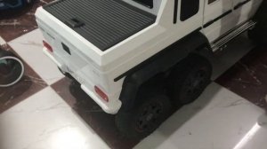 6x6 Mercedes-Benz G63 AMG - ПОЛНЫЙ ОБЗОР видео детского электромобиля