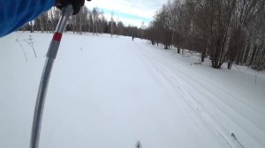 На лыжах через тайгу по маршруту: д.Тебеньковка - ж.р. Лесная поляна