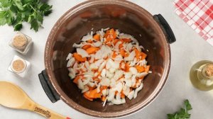 Печень с овощами в мультиварке