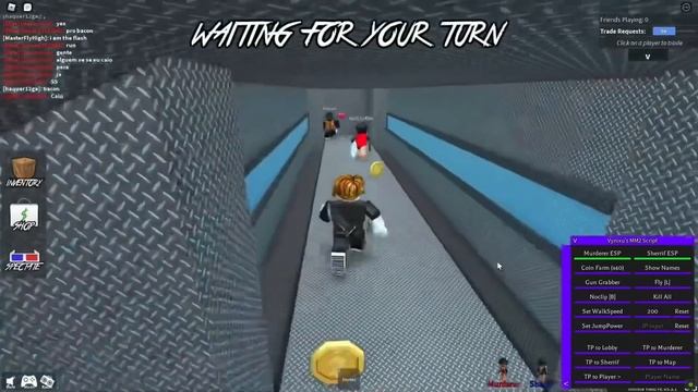 [MM2] Hacker Vs Teamers #15...(I FROZE THEM) | Roblox смотреть онлайн