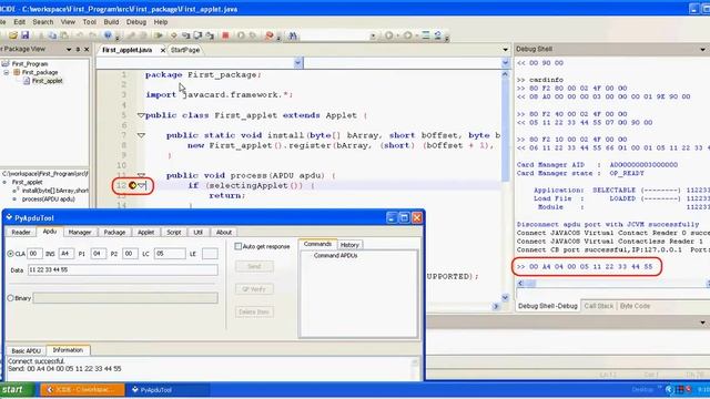 How to use Virtual Card (Smart Card) Reader in JCIDE? смотреть онлайн