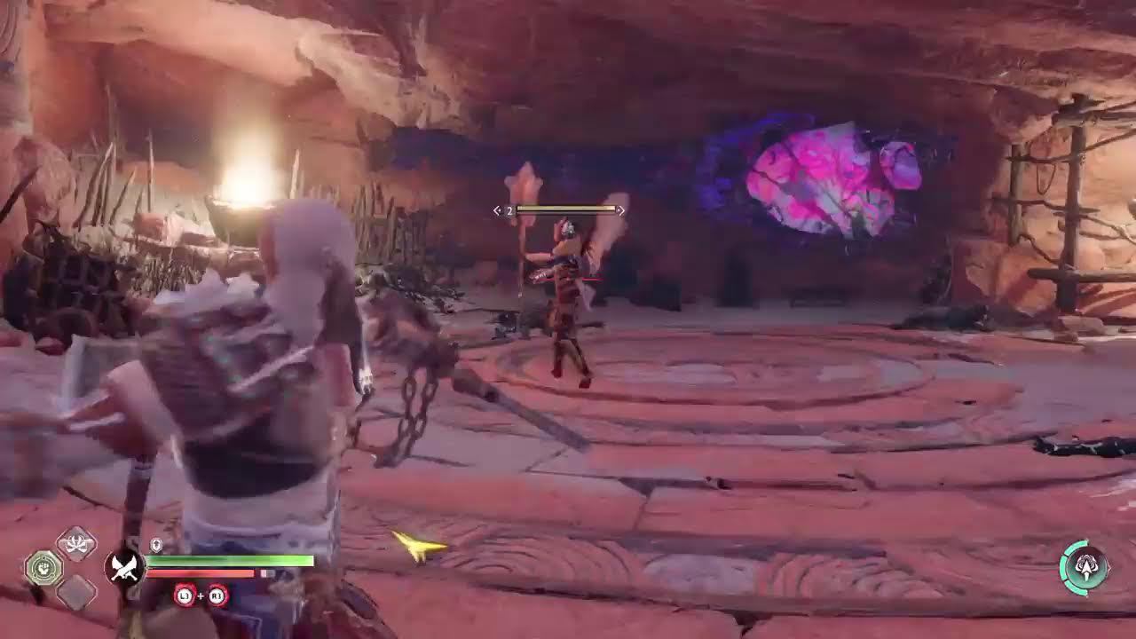 Полное прохождение игры God of WAR Ragnarok часть#6 путь в альвхейм алтарь Гроа PS4 Без комметарий