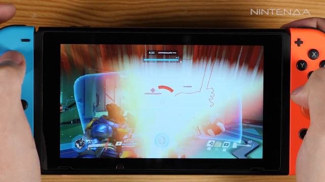 Как выглядит Overwatch на Switch. Геймплей на русском языке