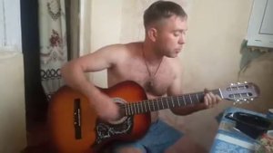 Дядя Вова научил кореша Юру играть на гитаре ))) - Ковер - Вертолет - Агата Кристи