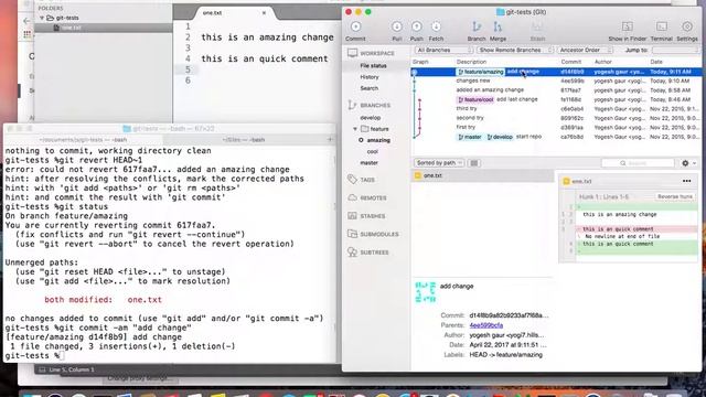 git reset revert stash basics in 6 min смотреть онлайн
