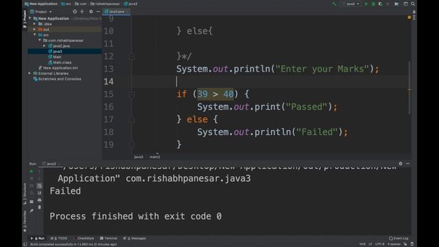 Java Basics Part 3 (i) - If Else Statements, Nested If Else Statements #JavaTutorial