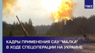 Кадры применения САУ "Малка" в ходе спецоперации на Украине #shorts