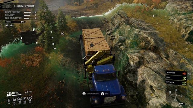(EP06) Drummond Island (Part 1) SnowRunner Hard Mode Intro