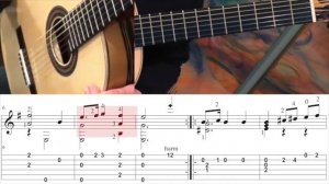 PASTORALE - Matteo Carcassi - Full Tutorial with TAB - Fingerstyle Guitar