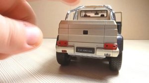 ОНЛАЙН ТРЕЙД РУ — Игрушка WELLY 24061 Модель машины 124 Mercedes Benz G63 AMG 6x6