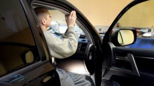 Видеорегистратор с выносной камерой. Qstar ST8 Установка на Toyota Land Cruiser 200