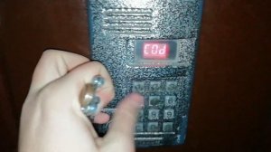 Как записать ключ на домофон Metakom MK2003.1