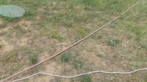 Провели воду в дом из скважины из куба купили Gardena Гардена тележка для шланга комплект для полив