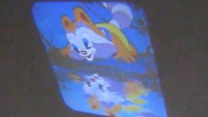 Диапроектор Светлячок + диафильм Крошка Енот