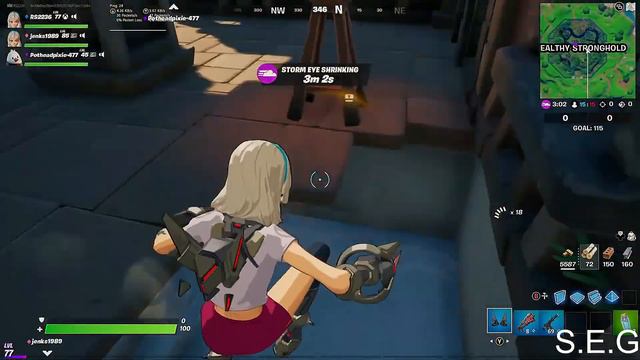 SECRET bunker at stealthy stronghold 8,000 xp : FORTNITE смотреть онлайн