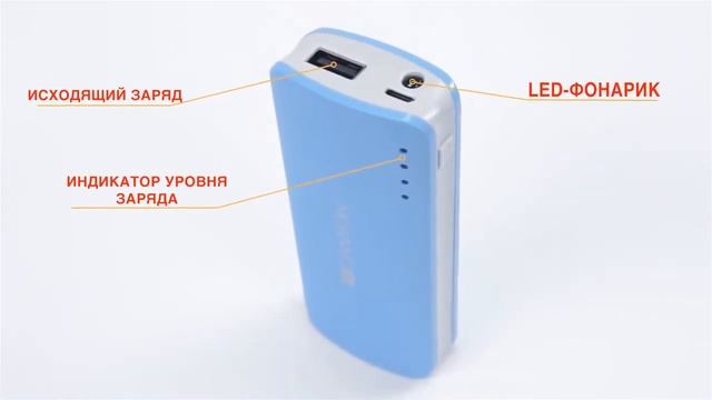 Портативное зарядное устройство Canyon CNE-CPB44 | онлайн-гипермаркет 21 vek