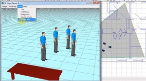 Проектирование видеонаблюдения с VideoCAD. Окно 3D Видео в VideoCAD Lite. Урок 11. (Russian)