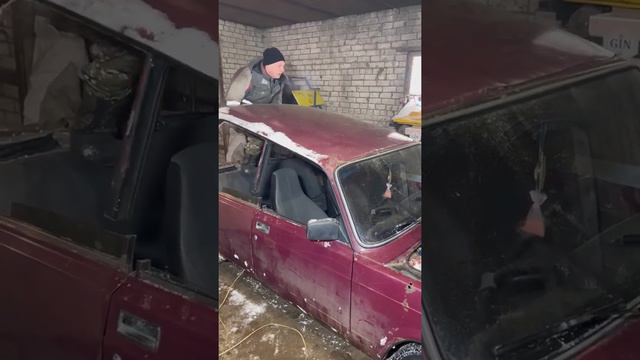 Как сделать из семерки кабриолет #кабриолет #2107 смотреть онлайн