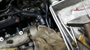 Opel удаление остатка дизельной форсунки