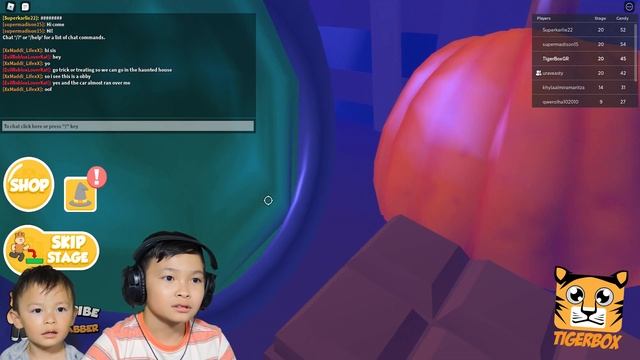 Halloween Trick or Treat Obby Roblox смотреть онлайн