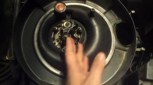 Проверка терморегулятора и воздушной заслонки Audi 80 B4 2.0л.