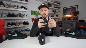 REAL VS FAKE! TIFFANY & CO NIKE AIR FORCE 1 SNEAKER COMPARISON!