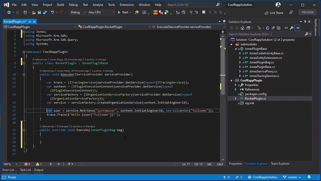 Git Submodules in Visual Studio part 4 - Consuming the goodies of the submodule shared project смотреть онлайн