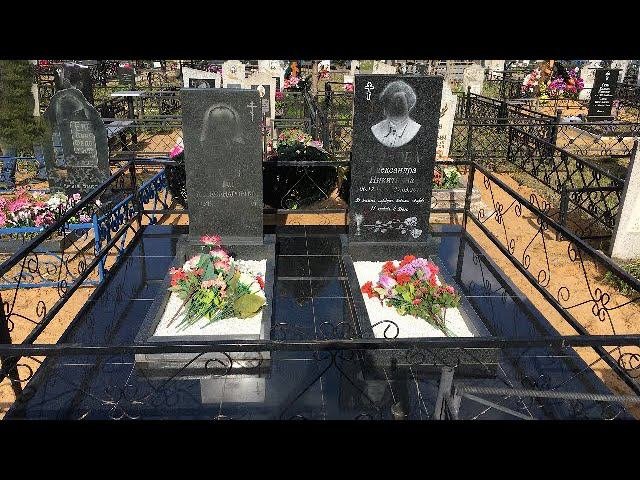 гранитный комплекс на кладбище своими руками на века! Технология укладки гранитных плит. Идеально!