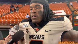 Oregon State Football: Hamilcar Rashed post-Hawaii