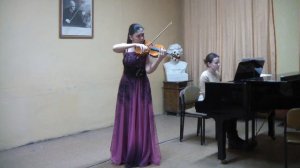 Бетховен Романс для скрипки с оркестром No.1 Соль мажор, Чинара Азимова, скрипка