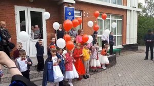 Очень красивый запуск шариков. Выпускной в детском саду.