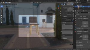 How To Blur Photo Background In Blender | How To Add Blur Effect In Blender | Depth of Field DOF