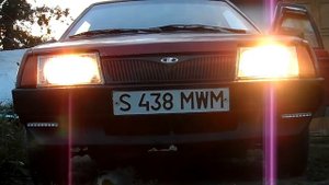 Работа ДХО на ваз 2109