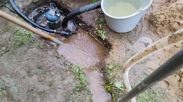 СКВАЖИНА ВРУЧНУЮ ГИДРОБУРЕНИЕМ | Дикий водонос, с сумасшедшими поглащениями.